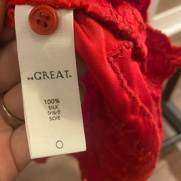 The GREAT Moonlight Embroidered Silk Dress - Picture 12 of 15